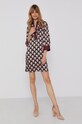 Sisley Sukienka 4JIP5VI17.61U multicolor AW21