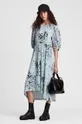 niebieski AllSaints Sukienka SADIEPORTLANDDRESS Damski