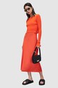 AllSaints rochie si pulover maxi rosu WD199S