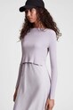 Odzież AllSaints sukienka i sweter HERA DRESS WD199S fioletowy