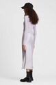 AllSaints sukienka i sweter HERA DRESS fioletowy WD199S