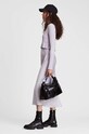 AllSaints sukienka i sweter HERA DRESS WD199S fioletowy