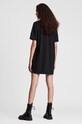 Odzież AllSaints Sukienka bawełniana BRECON TEE DRESS WD310V czarny
