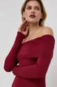 Сукня Bardot бордо