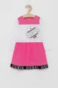 ροζ Παιδικό φόρεμα Guess Για κορίτσια