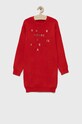 Dívčí šaty Guess nášivka červená J1BK02.Z26I0