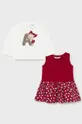 красный Детское платье и кофта Mayoral