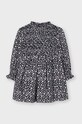 Dievčenské šaty Mayoral kvetinový tmavomodrá 4922.6C.Mini