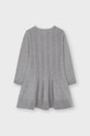 Mayoral Sukienka dziecięca 4925.6C.Mini szary AW21