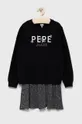 μαύρο Παιδικό φόρεμα Pepe Jeans Για κορίτσια