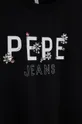 Παιδικό φόρεμα Pepe Jeans  Κύριο υλικό: 96% Βαμβάκι, 4% Σπαντέξ Άλλα υλικά: 100% Βαμβάκι Προσθήκη: 100% Βισκόζη