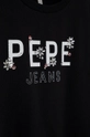 Dječja haljina Pepe Jeans  Temeljni materijal: 96% Pamuk, 4% Elastan Drugi materijali: 100% Pamuk Umeci: 100% Viskoza