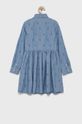 Dievčenské šaty Polo Ralph Lauren modrá