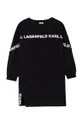 Karl Lagerfeld Sukienka dziecięca Z12187.114.150 czarny