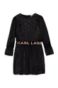 Karl Lagerfeld Sukienka dziecięca Z12189.126.150 czarny