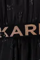 czarny Karl Lagerfeld Sukienka dziecięca Z12189.156.162