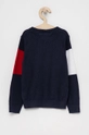 Tommy Hilfiger Sweter dziecięcy granatowy