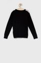 Dětský bavlněný svetr Tommy Hilfiger černá