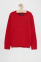 κόκκινο Παιδικό πουλόβερ Polo Ralph Lauren Για αγόρια