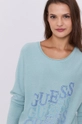 turkusowy Guess Sweter