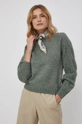 zielony Vero Moda Sweter z domieszką wełny