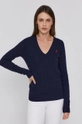 Polo Ralph Lauren Sweter wełniany 211508656009 granatowy