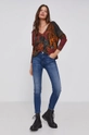 Desigual Sweter 21WWJFA6 multicolor