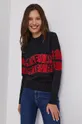 czarny Desigual Sweter 21WWJFAN