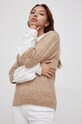 Only Sweter brązowy 15239830