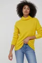 κίτρινο Μάλλινο πουλόβερ Calvin Klein
