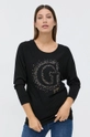 Guess Sweter czarny