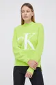 zelena Pulover s dodatkom vune Calvin Klein Jeans Ženski