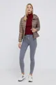 Calvin Klein Jeans - Πουλόβερ με προσθήκη μαλλιού μπορντό