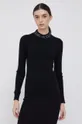 Calvin Klein Jeans Sweter z domieszką wełny J20J215296.4890 czarny