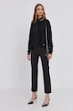 Red Valentino Sweter wełniany WR3KC09K64M czarny AW21