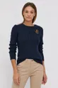 granatowy Lauren Ralph Lauren Sweter bawełniany 200841661001