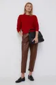Polo Ralph Lauren Sweter wełniany 211845936006 czerwony