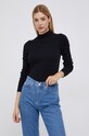 Marc O'Polo Sweter bawełniany pozostałe czarny 109501460181