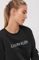 čierna Mikina Calvin Klein Performance