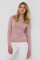 ροζ Μάλλινο πουλόβερ Love Moschino