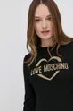 čierna Vlnený sveter Love Moschino