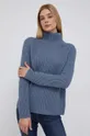 kék Drykorn gyapjú pulóver