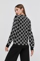 Odzież Karl Lagerfeld Sweter z domieszką wełny 216W2006 216W2006 czarny