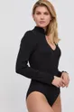чёрный Шёлковая блузка Bardot