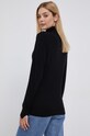 Odzież Sisley Sweter z domieszką wełny 102HM2174.700 czarny