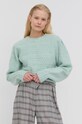 For Love & Lemons Pulover grosime medie verde KFA21S103