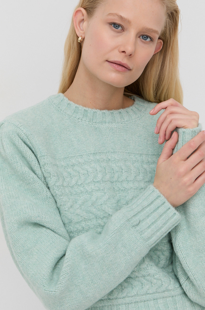 zielony For Love & Lemons Sweter