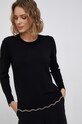 Sisley - Pulover subtiri negru 14ETM1B19.901