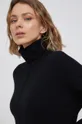 czarny Sisley - Sweter z domieszką kaszmiru