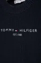 Παιδικό πουλόβερ Tommy Hilfiger σκούρο μπλε